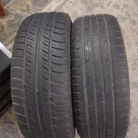2عدد لاستیک خودرو مارک بارز و گلدستون 60درصد