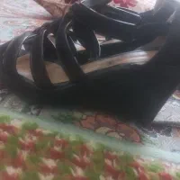 کفش مجلسی|کیف، کفش، کمربند|نیشابور, مازول|دیوار