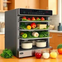 دستگاه بی صدا سبزی میوه خشک کن تجهیزاتی کامل