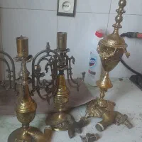 وسایل‌قدمی‌برنجی|صنایع دستی و سایر لوازم تزئینی|نیشابور, ده حلاج|دیوار