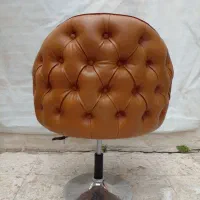 صندلی جکی چستر قهوه ای درحد نو|صندلی و نیمکت|خرم‌آباد (تنکابن), |دیوار