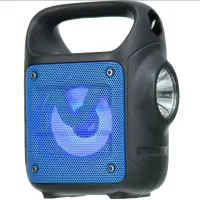 اسپیکر شارژی رادیو چراغ قوه فلشر