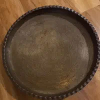 سینی مسی قدیمی عتیقه