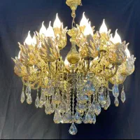 لوستر الماس. خالص ضمانتی برنج۲۴روشنایی.Ak light 5