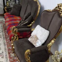 مبل  کلاسیک چوب راش فرانسه|مبلمان خانگی و میز عسلی|باقرشهر, |دیوار