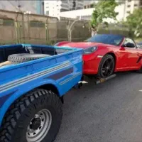یدک کش امداد خودرو جرثقیل چرخ گیر 24ساعته نیسان