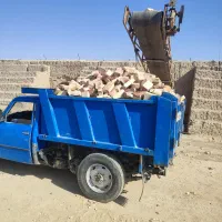 حمل شن. اجر. نخاله. ریگ. مل بانیسان کمپرس