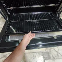 گاز تمام فر۵ شعله تمام استیل مدل آترین شرکت آذر