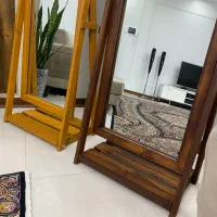 آینه قدی چوبی هلالی ایستاده|آینه|تهران, نیروی هوایی (پیروزی)|دیوار