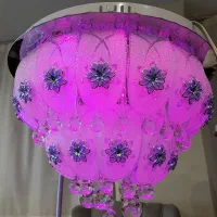 لوستر اسپیکیر دار و کنترل دار اکبند|لوستر و چراغ آویز|کرمان, |دیوار