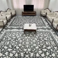 ۲تخته فرش ۱۲ متری وزرا درباری نو اکبند مناسب جهزیه