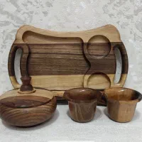 سینی و کاپ قهوه