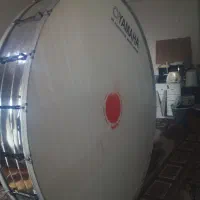 طبل2متری استیل با چرخ