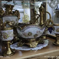 چک آب طلا کاری شده مرواریدی