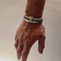 بنگل و دستبند استیل