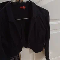 کت تک مشکی کتان ترکیه ای اصل|لباس|تهران, مختاری|دیوار