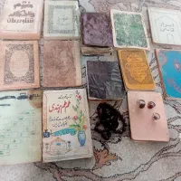 تعدادی کتاب قدیمی ۱۰۰ ساله وخطی وخط سنگی|کتاب و مجله تاریخی|اصفهان, احمدآباد|دیوار