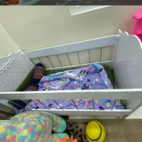 تخت بچه نو استفاده نشده