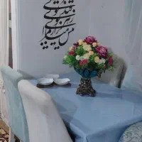 میز ناهار خوری ام دی اف ۴ نفره|میز و صندلی غذاخوری|رشت, آزادگان|دیوار