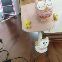 آباژور و چراغ سقفی مخصوص اتاق کودک و نوجوان|چراغ خواب و آباژور|لاهیجان, کوه بیجار|دیوار