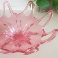 ظرف میوه خوری کریستال چک هشت پر