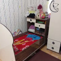 سرویس خواب کامل کودک تا ۷سال|تخت و سرویس خواب|اشتهارد, |دیوار