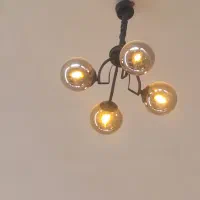 سه عدد لامپ دیواری و دو عدد لوستر فانتزی|لامپ و چراغ|سبزوار, امیریه|دیوار