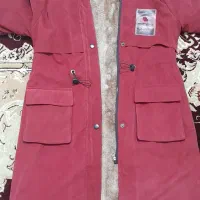 پالتو زنانه کلاه دار خزدار جنس عالی سایز ۴۰|لباس|جهرم, |دیوار