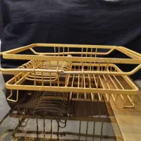 سبد آبچک رومیزی طلایی