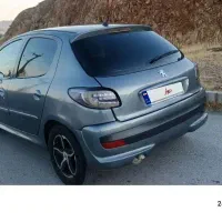 پژو206 تیپ 5 فول لوازم مدل ۹۰