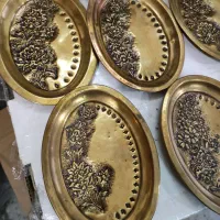 قند پهلو روسی قلم‌زده کمیاب|کلکسیون اشیاء عتیقه|ساری, |دیوار