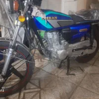 موتور هوندا 125 احسان در حد نو مدل ۱۴۰۴