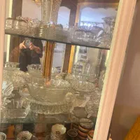 ویترین ۴ طبقه  پره ظروف نو و خارجی|ظروف سرو و پذیرایی|قشم, |دیوار
