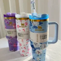 تراول تامبلر استنلی گلدار