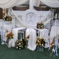 گل‌آرایی حرفه‌ای مراسم عقد،عروسی،بله‌بُرون،تولد|خدمات پذیرایی، مراسم|فردیس, فردیس|دیوار