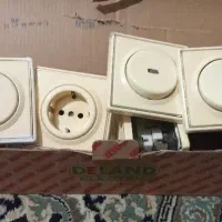 کلید و پریز تک پل دو پل و انتنی و پریز تلفن