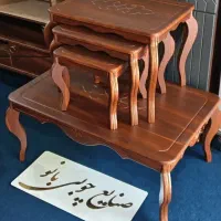 جلومبلی عسلی با صفحه و پایه مقاوم ضدخش و ضدآب|مبلمان خانگی و میز عسلی|قم, قلعه کامکار|دیوار