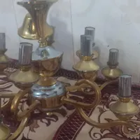 لوستر طلایی|لوستر و چراغ آویز|بجنورد, |دیوار