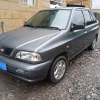 پراید 141 هیدرولیک بی رنگ شاسی سالم