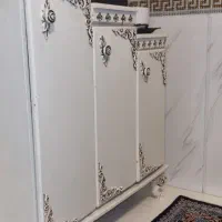 میز تلویزیون میز آرایش مبل ۷ نفره آینه و جا کفشی|مبلمان خانگی و میز عسلی|بهارستان, |دیوار