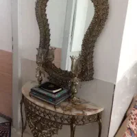 اینه شمعدان برنجی