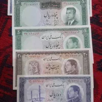 اسکناس های شاهنشاه|کلکسیون سکه، تمبر، اسکناس|رشت, جانبازان|دیوار