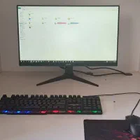 کامپیوتر کامل نسل ۱۰ (Core i5) با مانیتور و لوازم