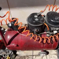 پمپ باد ۵۰ لیتری تمام اتومات