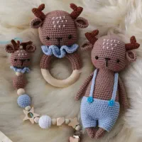 عروسک بافتنی مناسب سیسمونی و هدیه دادن|اسباببازی|تهران, امام حسین|دیوار