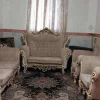 مبل سلطنتی ۷نفره|مبلمان خانگی و میز عسلی|دشتابی, |دیوار