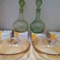 کاسه کریستال آمریکایی|کلکسیون اشیاء عتیقه|قم, چهار امامزاده|دیوار