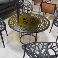 اتشدان گازی هیزمی میز آتشگاه آتشکده مدل cnc|کافی‌شاپ و رستوران|کرج, ملک‌آباد|دیوار