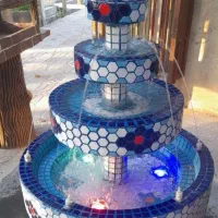 حوض آبنما فواره مجسمه فرشته|مصالح و تجهیزات ساختمان|بروجرد, |دیوار