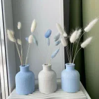 سنگ مصنوعی وگل روبانی و رزین و شمع با قیمت پایین